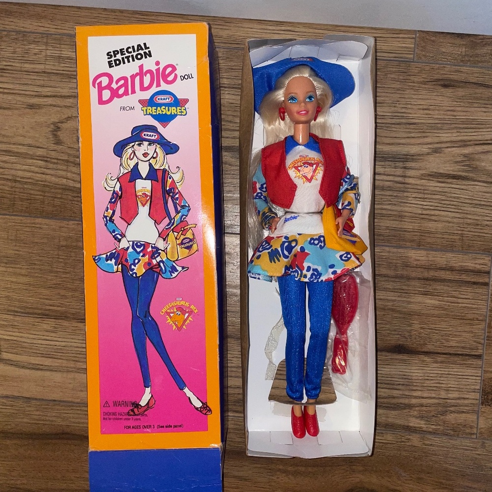 Barbie - 1992 Vintage KRAFT Treasures  Doll Never Removed